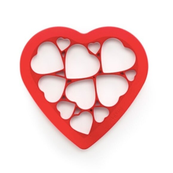 Lékué Holidays Baking Cookie Cutters Kid Adult Chef Heart Snowflake Winter Fun - Picture 4 of 16